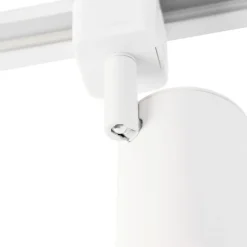 QAZQA Deckenstrahler|Aufbaustrahler*Modernes Schienensystem mit 4 Strahlern Weiß 1-phasig - Iconic Yade