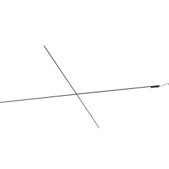 QAZQA Schlafzimmerlampen|Küchenlampen*Modernes Schienensystem Schwarz 1-phasig 1000 cm - Magnetic