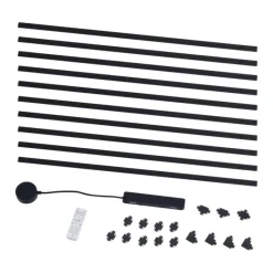 QAZQA Schlafzimmerlampen|Küchenlampen*Modernes Schienensystem Schwarz 1-phasig 1000 cm - Magnetic