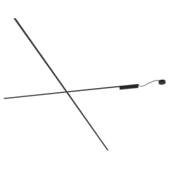 QAZQA Schlafzimmerlampen|Küchenlampen*Modernes Schienensystem schwarz 1-phasig 600 cm - Magnetic