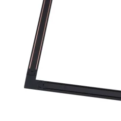 QAZQA Schlafzimmerlampen|Küchenlampen*Modernes Schienensystem schwarz 1-phasig 600 cm - Magnetic