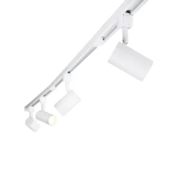 Kinder QAZQA Preisvorteil Auf Leuchtmittel|Smarte Glühbirnen*Modernes Schienensystem weiß mit 14 Spots 1-phasig - Jeana