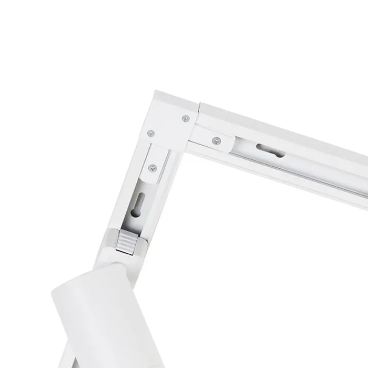 Kinder QAZQA Preisvorteil Auf Leuchtmittel|Smarte Glühbirnen*Modernes Schienensystem weiß mit 14 Spots 1-phasig - Jeana