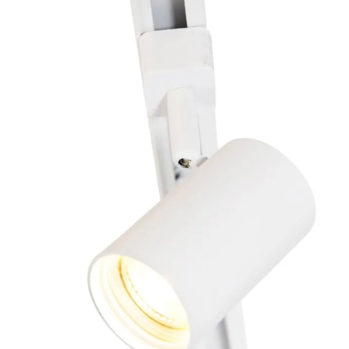 Kinder QAZQA Preisvorteil Auf Leuchtmittel|Smarte Glühbirnen*Modernes Schienensystem weiß mit 14 Spots 1-phasig - Jeana