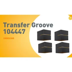 QAZQA Schlafzimmerlampen|Küchenlampen*Modernes Set aus 4 Wandlampen in Schwarz mit Gold, 2-flammig – Transfer Groove