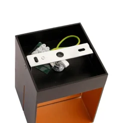 QAZQA Schlafzimmerlampen|Küchenlampen*Modernes Set aus 4 Wandlampen in Schwarz mit Gold, 2-flammig – Transfer Groove