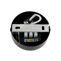 QAZQA Wandstrahler|Deckenstrahler*Modernes Spotschwarz verstellbar - Facil