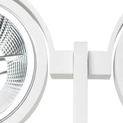 QAZQA Deckenstrahler|Aufbaustrahler*Modernes Spotweiß 2-Licht - Master 111