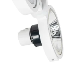 QAZQA Deckenstrahler|Aufbaustrahler*Modernes Spotweiß 2-Licht - Master 111