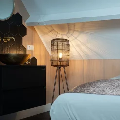 QAZQA Stehlampen|Wohnzimmerlampen*Modernes Stehlampenstativ Kupfer - Wiederherstellen