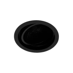 QAZQA Schlafzimmerlampen|Esszimmerlampen*Modernes versenktes Spotschwarz verstellbar - Coop 111 Honey