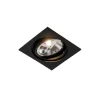 QAZQA Einbaustrahler|Wohnzimmerlampen*Modernes versenktes Spotschwarz verstellbar - Chuck 111
