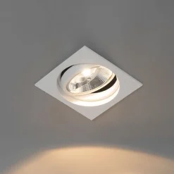 QAZQA Einbaustrahler|Wohnzimmerlampen*Modernes versenktes Spotweiß verstellbar - Chuck 111