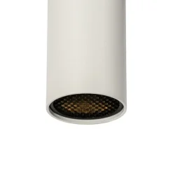 QAZQA Deckenstrahler|Aufbaustrahler*Modernes Weißes Spotlight für 1-phasiges Schienensystem GU10 35mm - Iconic Ruby Honey