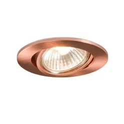 QAZQA Einbaustrahler|Wohnzimmerlampen*Neigbarer Einbauspot aus Kupfer - Cisco