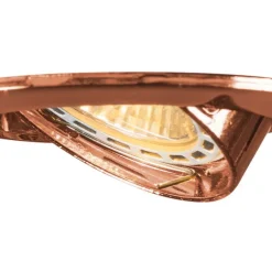 QAZQA Einbaustrahler|Wohnzimmerlampen*Neigbarer Einbauspot aus Kupfer - Edu