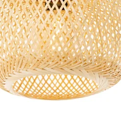 QAZQA Gartenbeleuchtung|Pendelleuchten Außen*Orientalische Außenhängelampe Bambus 3-flammig IP44 - Rafael