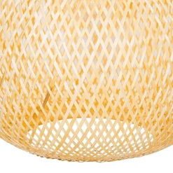 QAZQA Gartenbeleuchtung|Pendelleuchten Außen*Orientalische Außenhängelampe aus Bambus IP44 - Rafael