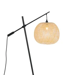 QAZQA Gartenbeleuchtung|Stehlampen Außen*Orientalische Außenstehleuchte aus Bambus IP44 - Rafael