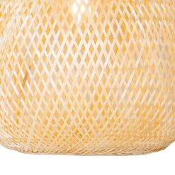 QAZQA Gartenbeleuchtung|Stehlampen Außen*Orientalische Außenstehleuchte aus Bambus IP44 - Rafael