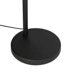 QAZQA Bogenlampen|Stehlampen*Orientalische Bogenlampe mit schwarzem Bambusschirm - Pua