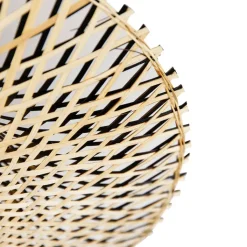 Kinder QAZQA Kinderzimmerlampen|Deckenleuchten*Orientalische Deckenlampe Rattan 50 cm - Rina