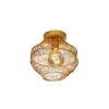 QAZQA Deckenleuchten|Wohnzimmerlampen*Orientalische Deckenlampe Gold 25 cm - Vadi