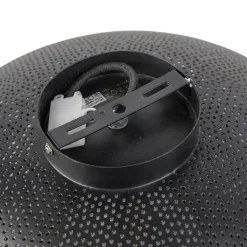 QAZQA Deckenleuchten|Wohnzimmerlampen*Orientalische Deckenlampe schwarz mit Gold 40 cm - Radiance