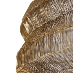 QAZQA Schlafzimmerlampen|Küchenlampen*Orientalische Deckenlampe Gold 45 cm - Vadi