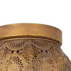 QAZQA Deckenleuchten|Wohnzimmerlampen*Orientalische Deckenleuchte Gold 19 cm - Mowgli