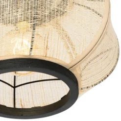 QAZQA Deckenleuchten|Wohnzimmerlampen*Orientalische Deckenleuchte Braun - Rob