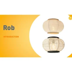 QAZQA Deckenleuchten|Wohnzimmerlampen*Orientalische Deckenleuchte Braun - Rob