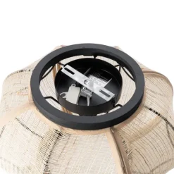 QAZQA Deckenleuchten|Wohnzimmerlampen*Orientalische Deckenleuchte Braun - Rob