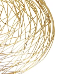 QAZQA Deckenleuchten|Wohnzimmerlampen*Orientalische Deckenleuchte Gold 40 cm - Glan