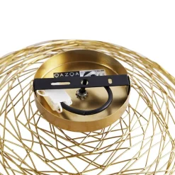 QAZQA Deckenleuchten|Wohnzimmerlampen*Orientalische Deckenleuchte Gold 40 cm - Glan