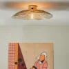 QAZQA Schlafzimmerlampen|Küchenlampen*Orientalische Deckenleuchte Gold 60 cm - Eichel