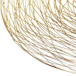 QAZQA Schlafzimmerlampen|Küchenlampen*Orientalische Deckenleuchte Gold 60 cm - Eichel