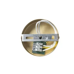 QAZQA Schlafzimmerlampen|Küchenlampen*Orientalische Deckenleuchte Gold cremefarbener Schirm mit Fransen - Franxa