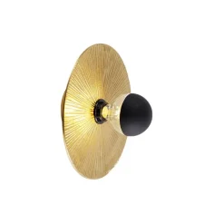 QAZQA Deckenleuchten|Wohnzimmerlampen*Orientalische Deckenleuchte Gold Rund - Konge