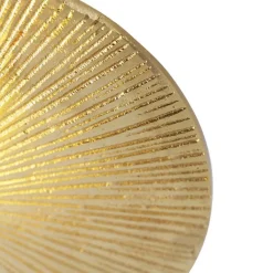 QAZQA Deckenleuchten|Wohnzimmerlampen*Orientalische Deckenleuchte Gold Rund - Konge