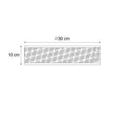 QAZQA Schlafzimmerlampen|Küchenlampen*Orientalische Deckenleuchte Rattan 30 cm - Tromma