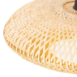 Kinder QAZQA Kinderzimmerlampen|Pendelleuchten*Orientalische Hängelampe Bambus 40 cm - Ostrava