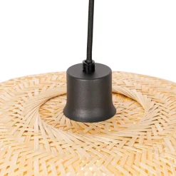 Kinder QAZQA Kinderzimmerlampen|Pendelleuchten*Orientalische Hängelampe Bambus 40 cm - Ostrava