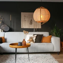 Kinder QAZQA Kinderzimmerlampen|Pendelleuchten*Orientalische Hängelampe braun 58 cm - Pascal