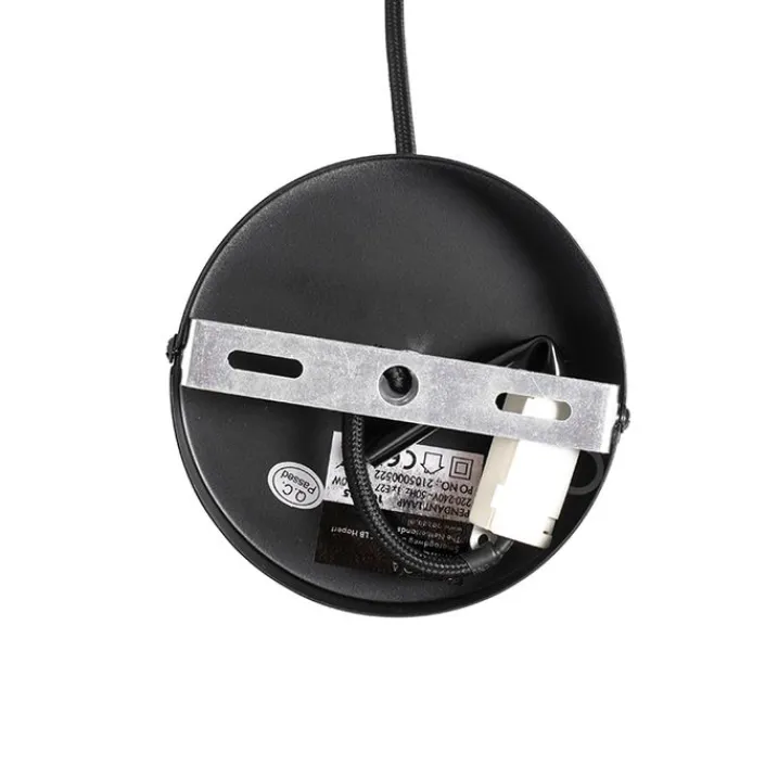 Kinder QAZQA Kinderzimmerlampen|Pendelleuchten*Orientalische Hängelampe braun Stoff 35 cm - Rob