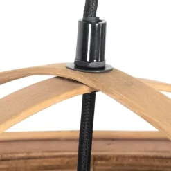 Kinder QAZQA Kinderzimmerlampen|Pendelleuchten*Orientalische Hängelampe braun 50 cm - Pascal