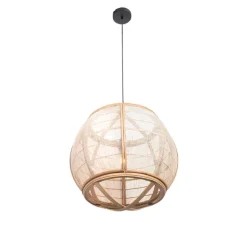 Kinder QAZQA Kinderzimmerlampen|Pendelleuchten*Orientalische Hängelampe braun 50 cm - Pascal