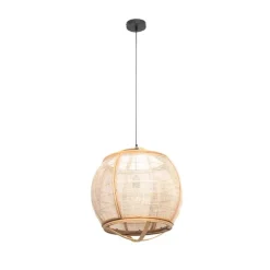 Kinder QAZQA Kinderzimmerlampen|Pendelleuchten*Orientalische Hängelampe braun 50 cm - Pascal