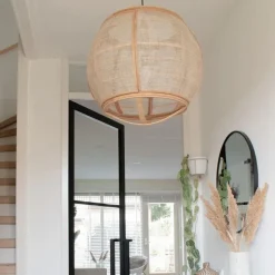 Kinder QAZQA Kinderzimmerlampen|Pendelleuchten*Orientalische Hängelampe braun 50 cm - Pascal