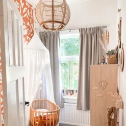 Kinder QAZQA Kinderzimmerlampen|Pendelleuchten*Orientalische Hängelampe braun 50 cm - Pascal